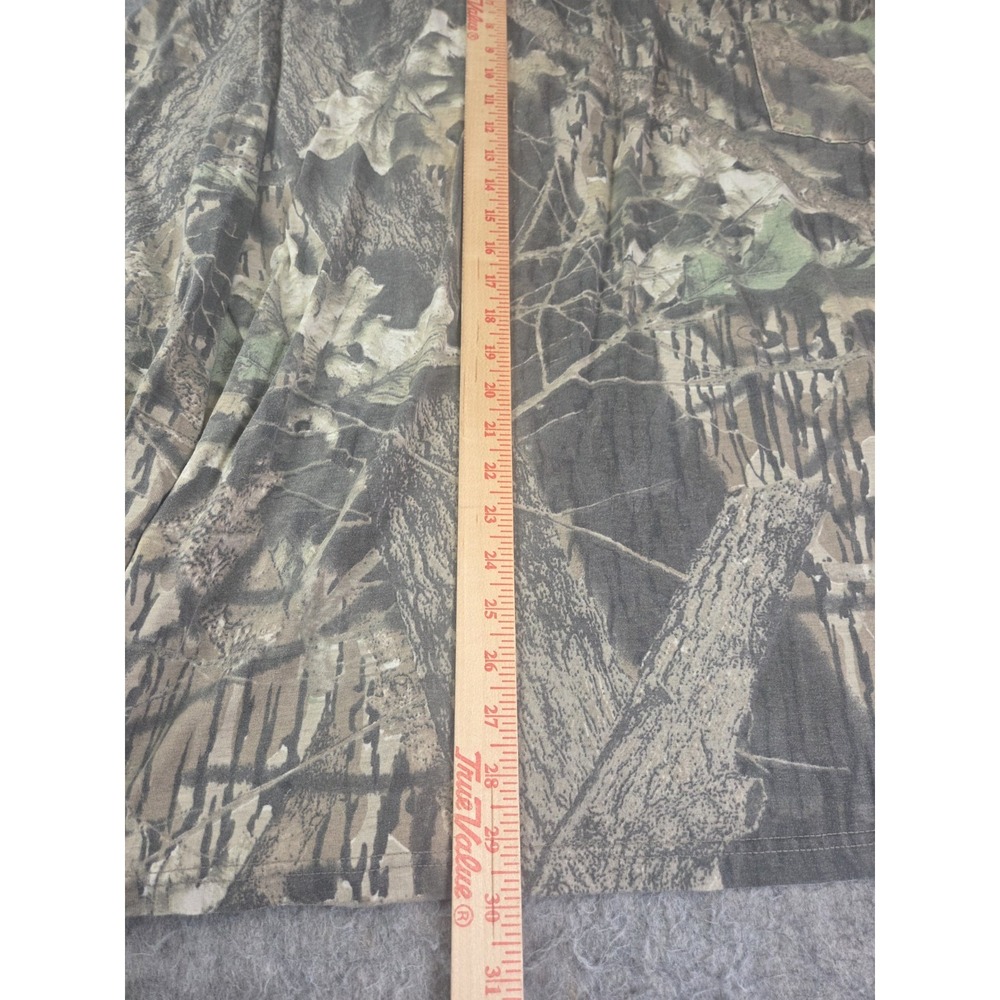 Mossy Oak Shirt Mens Large Breakup Camo Pocket T Long Sleeve 3XL - Picture 8 of 8